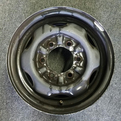 14" FRONTIER 98 4x2, 14x5 Original OEM Wheel Rim - Front View