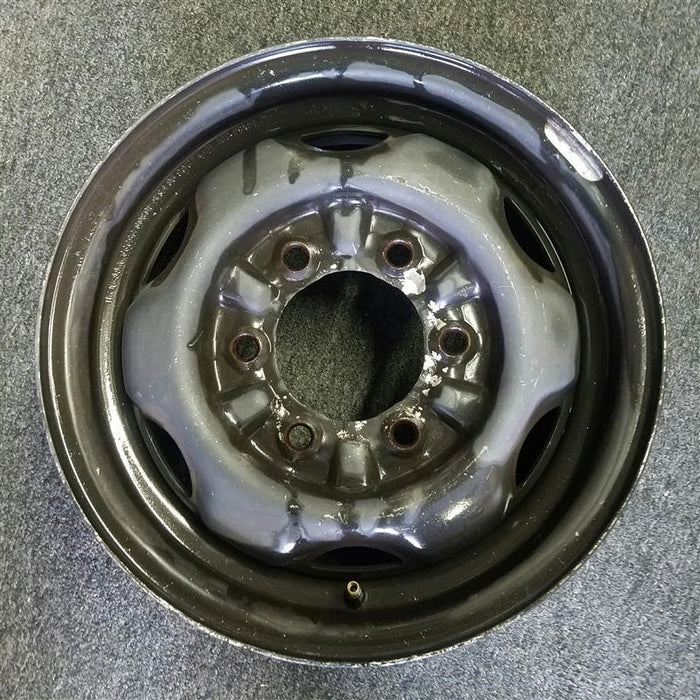14" FRONTIER 98 4x2, 14x5 Original OEM Wheel Rim - Front View