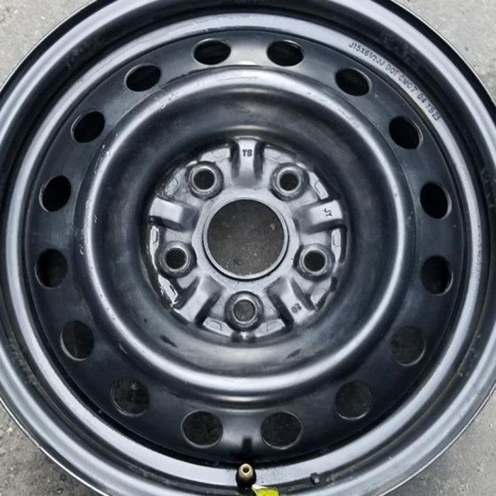 15" CAMRY 02-06 15x6.5, steel Original OEM Wheel Rim - Angle View