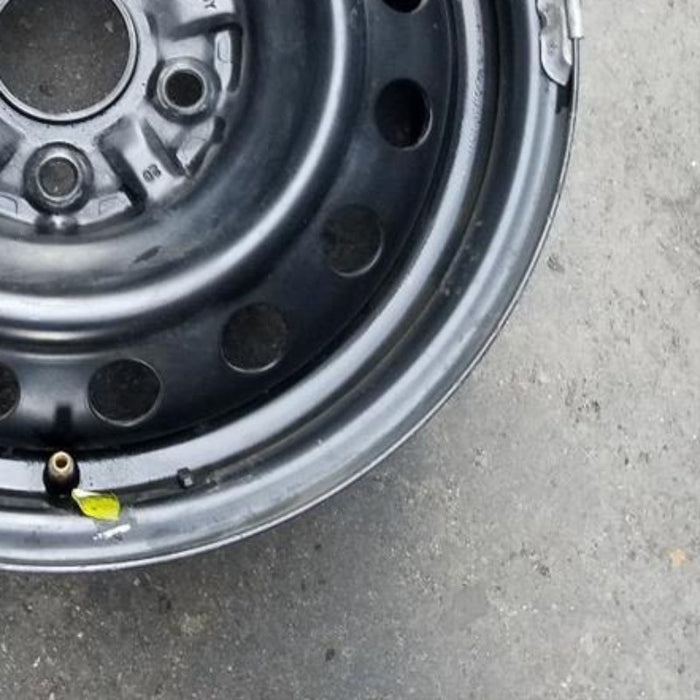 15" CAMRY 02-06 15x6.5, steel Original OEM Wheel Rim - Back View