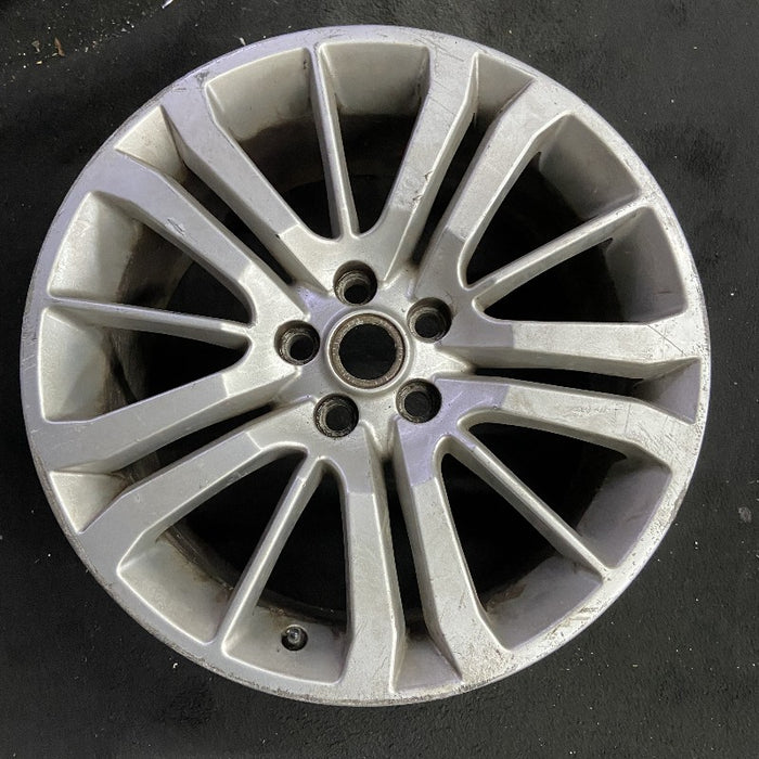 20" RANGE ROVER SPORT 09 alloy 20x9.5 15 spoke shadow chrome silver entire - Front View