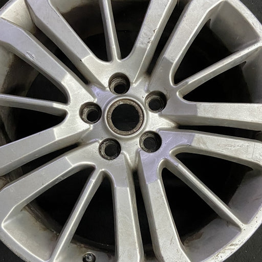 20" RANGE ROVER SPORT 09 alloy 20x9.5 15 spoke shadow chrome silver entire - Angle View