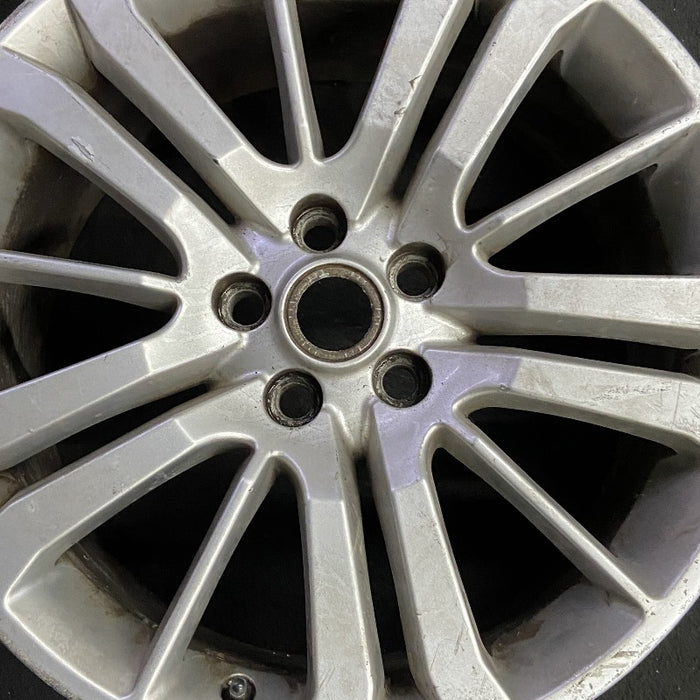 20" RANGE ROVER SPORT 09 alloy 20x9.5 15 spoke shadow chrome silver entire - Angle View