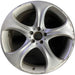 20" MERCEDES S-CLASS 14 222 Type; S550, 20x8.5, 5 spoke Original OEM Wheel Rim - Front View