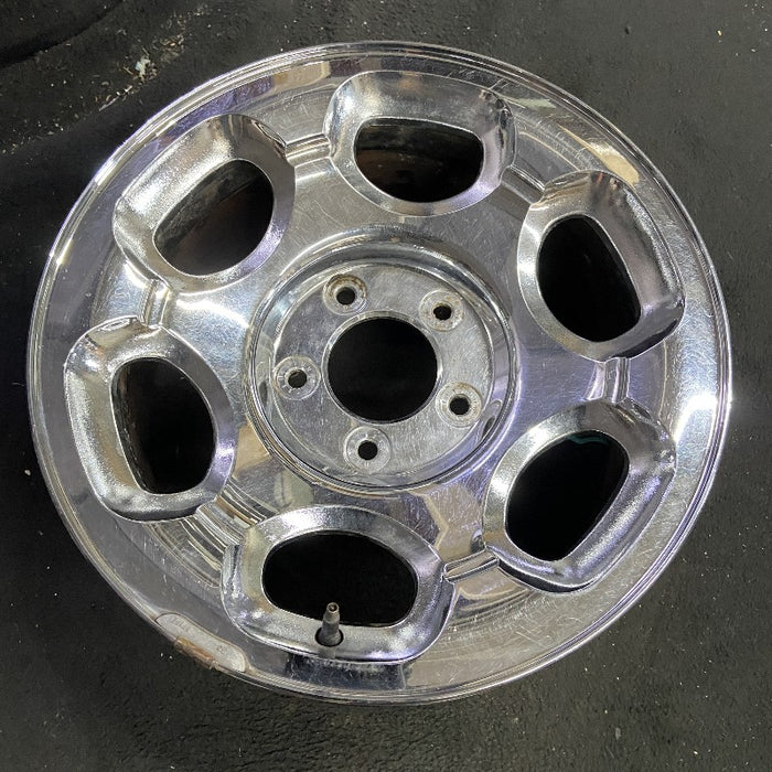 17" NAVIGATOR 00 17x7.5 14mm lug 16mm hole aluminum 6 ovals chrome Original OEM - View 7