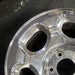 17" NAVIGATOR 00 17x7.5 14mm lug 16mm hole aluminum 6 ovals chrome Original OEM - Side Profile