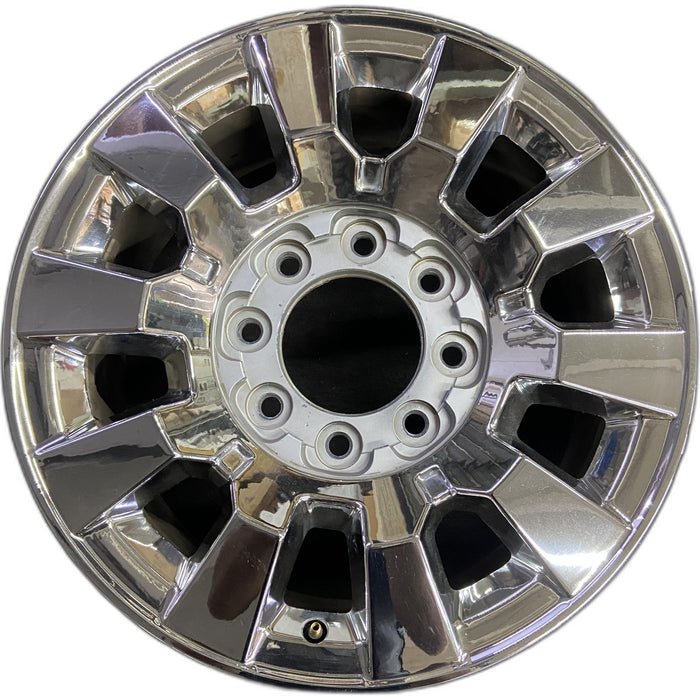 20" SIERRA 2500 PICKUP 17-18 20x8.5, 10 spoke, opt RQA Original OEM Wheel Rim - Front View