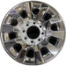 20" SIERRA 2500 PICKUP 17-18 20x8.5, 10 spoke, opt RQA Original OEM Wheel Rim - Front View
