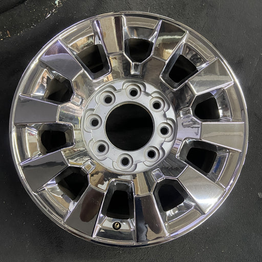20" SIERRA 2500 PICKUP 17-18 20x8.5, 10 spoke, opt RQA Original OEM Wheel Rim - Angle View
