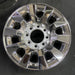 20" SIERRA 2500 PICKUP 17-18 20x8.5, 10 spoke, opt RQA Original OEM Wheel Rim - Angle View