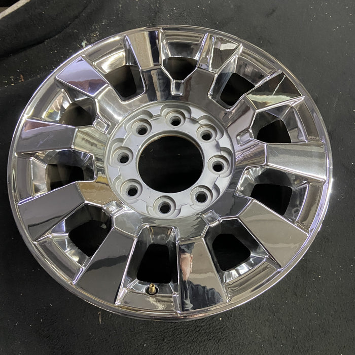 20" SIERRA 2500 PICKUP 17-18 20x8.5, 10 spoke, opt RQA Original OEM Wheel Rim - Side Profile