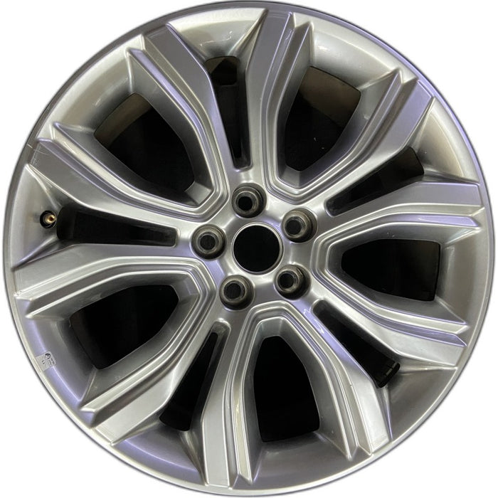 19" EDGE 19 19x8 aluminum TPMS Original OEM Wheel Rim - Front View