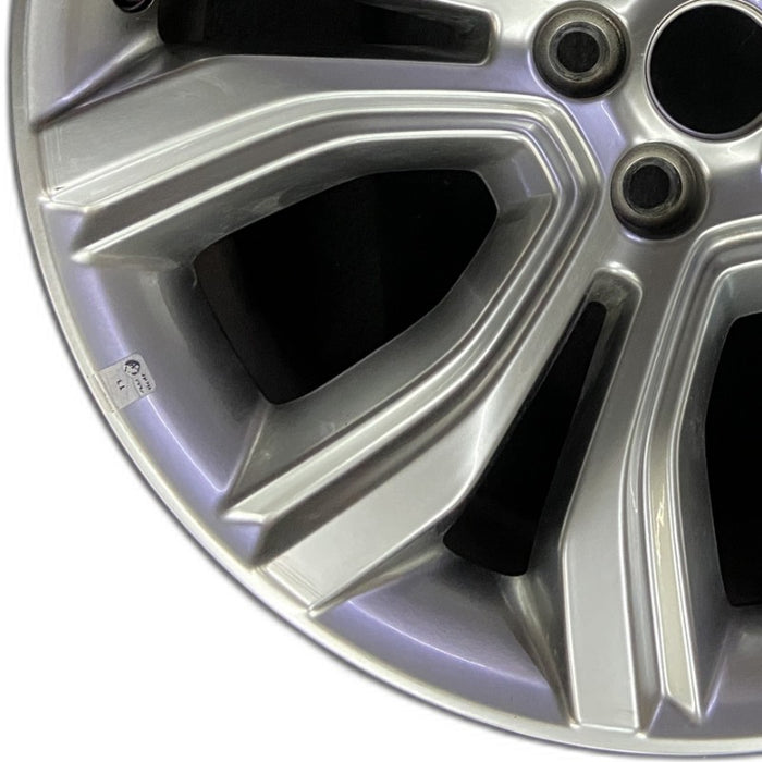 19" EDGE 19 19x8 aluminum TPMS Original OEM Wheel Rim - Back View