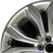 19" EDGE 19 19x8 aluminum TPMS Original OEM Wheel Rim - Angle View