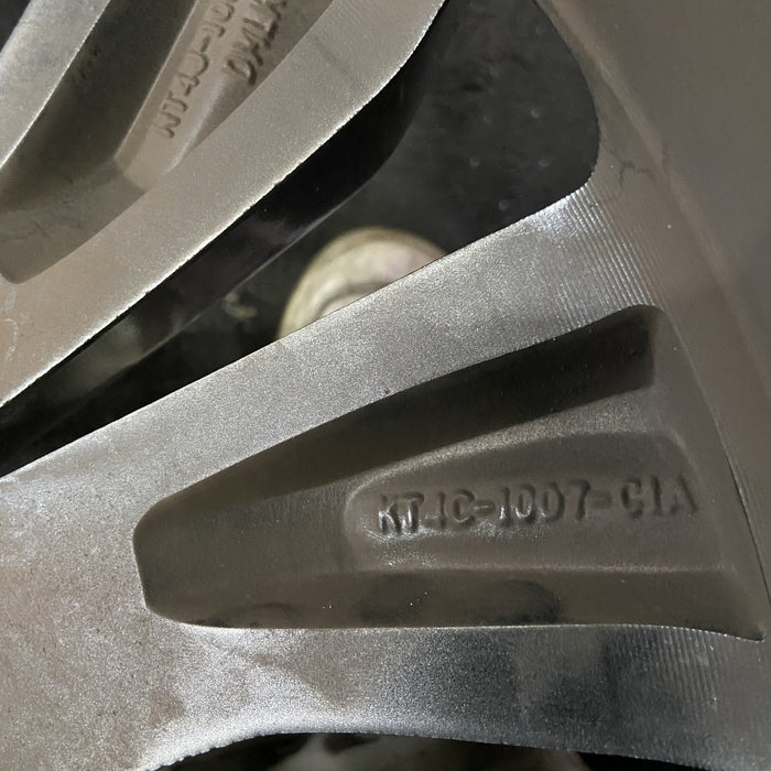 19" EDGE 19 19x8 Original OEM Wheel Rim - Back View