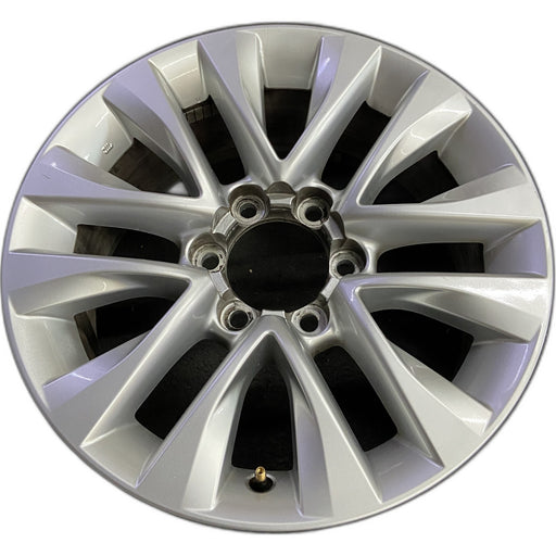 18" LEXUS GX460 14-17 , , split spoke , silver Original OEM Wheel Rim - Front View