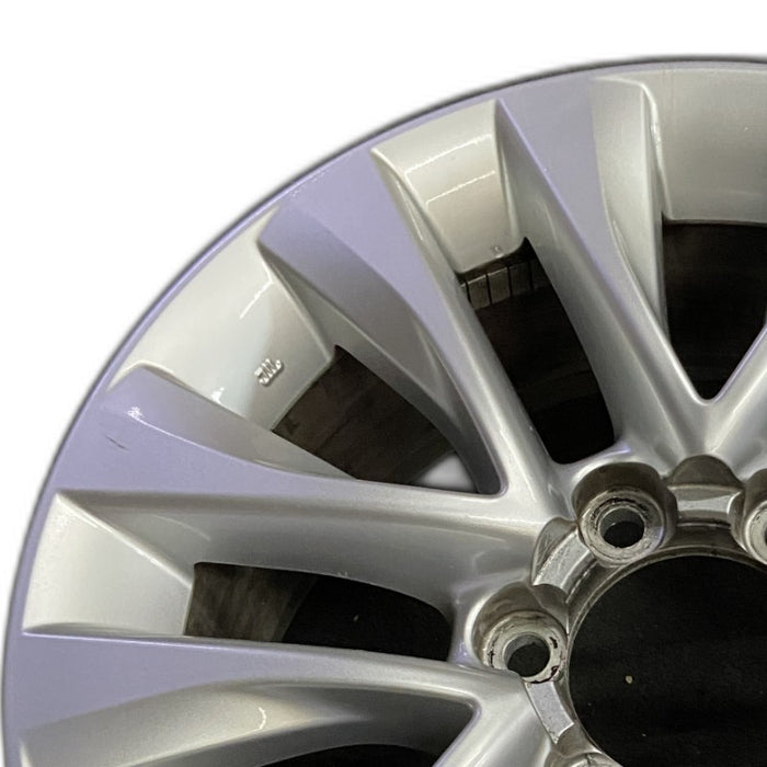 18" LEXUS GX460 14-17 18x7.5 alloy 6 spoke split spoke V spoke silver Original - Angle View