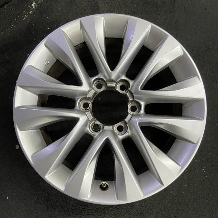18" LEXUS GX460 14-17 18x7.5 alloy 6 spoke split spoke V spoke silver Original - View 7