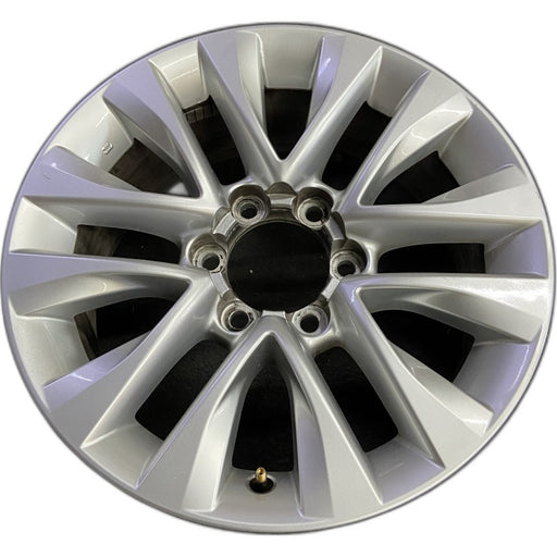 18" LEXUS GX460 14-17 18x7.5 alloy 6 spoke split spoke V spoke silver Original - Front View