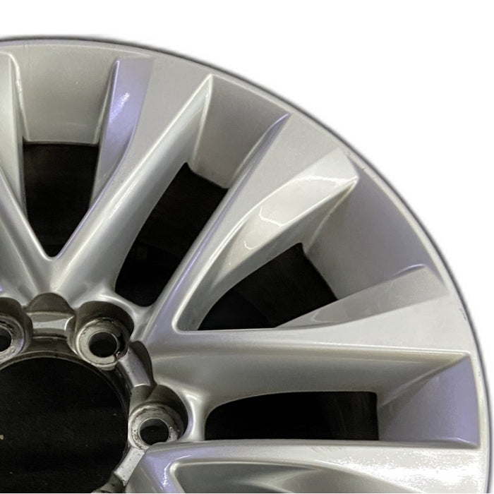 18" LEXUS GX460 14-17 18x7.5 alloy 6 spoke split spoke V spoke silver Original - Side Profile