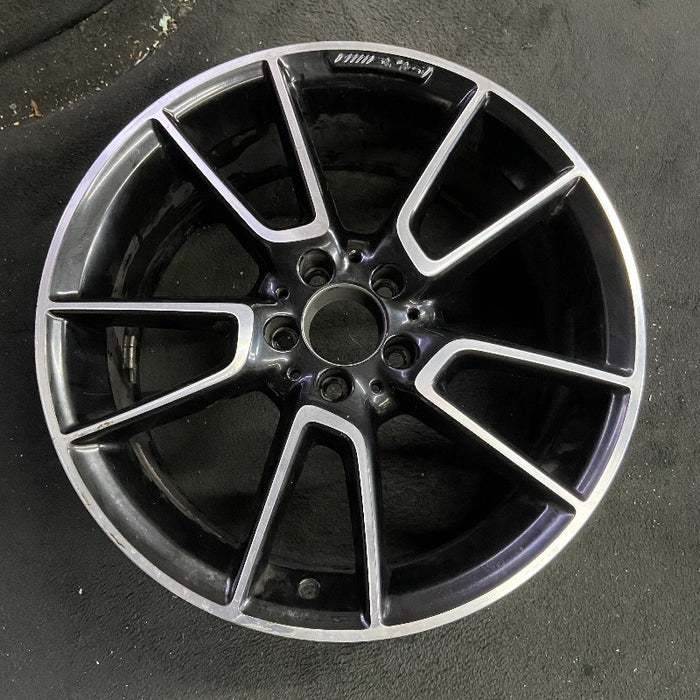 19" MERCEDES C-CLASS 19 205 Type Cvertible C300 19x8.5 10 spoke w/AMG Original - Front View