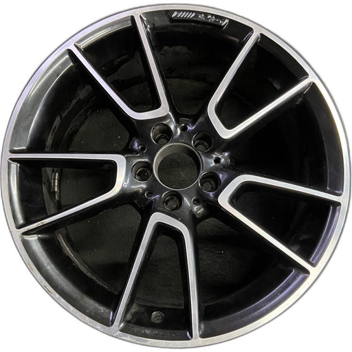 19" MERCEDES C-CLASS 19 205 Type, Convertible, C300, 19x8.5, 10 spoke, w/AMG - Front View