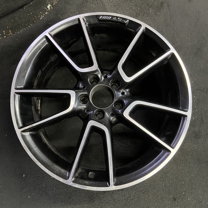 19" MERCEDES C-CLASS 19 205 Type, Convertible, C300, 19x8.5, 10 spoke, w/AMG - Angle View