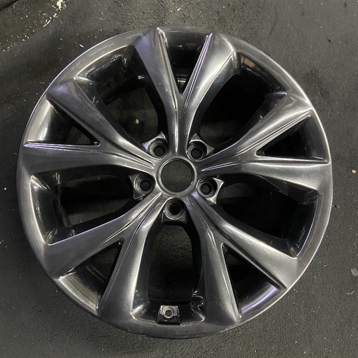 19" SANTA FE 18 19x7.5 alloy 2.0L Sport Original OEM Wheel Rim - Front View