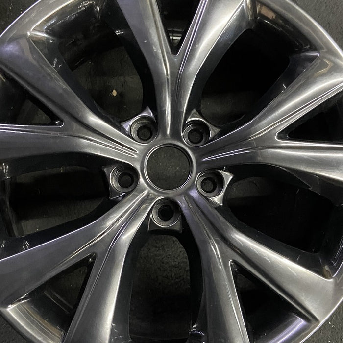 19" SANTA FE 18 19x7.5 alloy 2.0L Sport Original OEM Wheel Rim - Angle View
