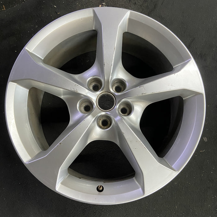 20" CAMARO 13-14 20x9 , , silver, opt R42, silver Original OEM Wheel Rim - Angle View