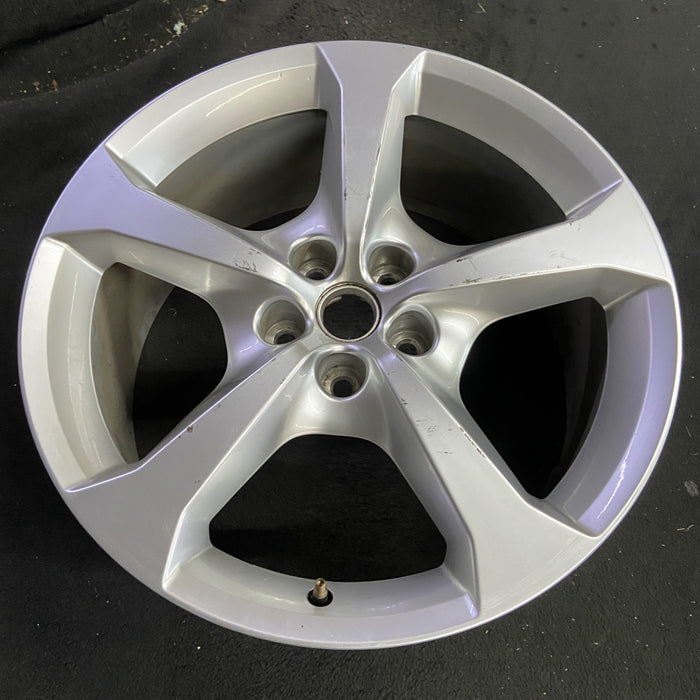 20" CAMARO 13-14 20x9 , , silver, opt R42, silver Original OEM Wheel Rim - Side Profile