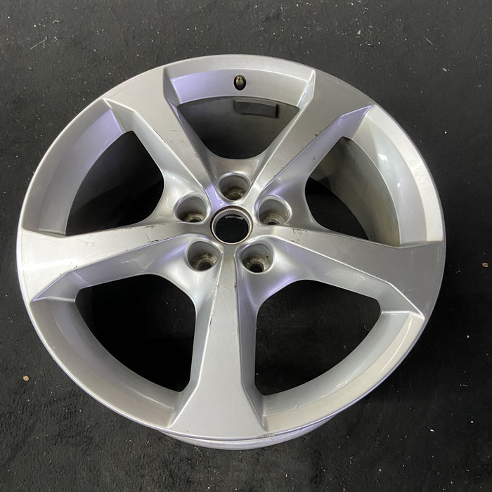 20" CAMARO 13-14 20x9 , , silver, opt R42, silver Original OEM Wheel Rim - Close-Up Detail