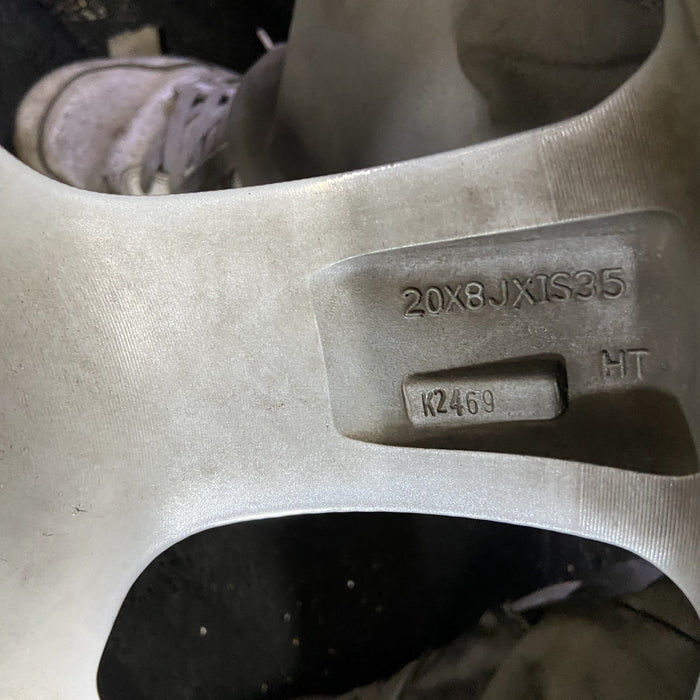 20" CAMARO 13 20x8 , , silver, opt R42, ID AAHY Original OEM Wheel Rim - Additional View