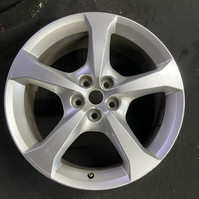 20" CAMARO 13 20x8 , , silver, opt R42, ID AAHY Original OEM Wheel Rim - Angle View
