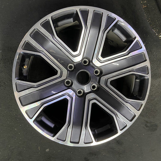 20" WAGONEER 22-23 20x9, , straight spoke Original OEM Wheel Rim - Angle View