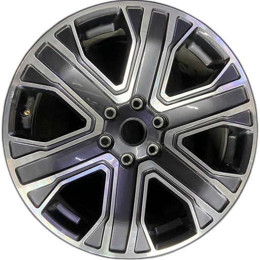 20" WAGONEER 22-23 20x9, , straight spoke Original OEM Wheel Rim - Front View