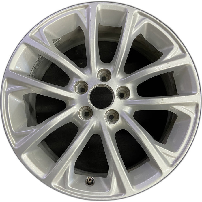 17" CHEROKEE 19 17x7, aluminum , , opt WFM Original OEM Wheel Rim - Front View