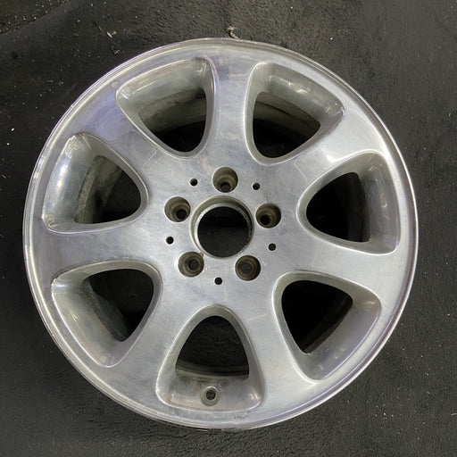 16" MERCEDES CLK 03 209 Type; CLK320 , 16x8 Original OEM Wheel Rim - Angle View