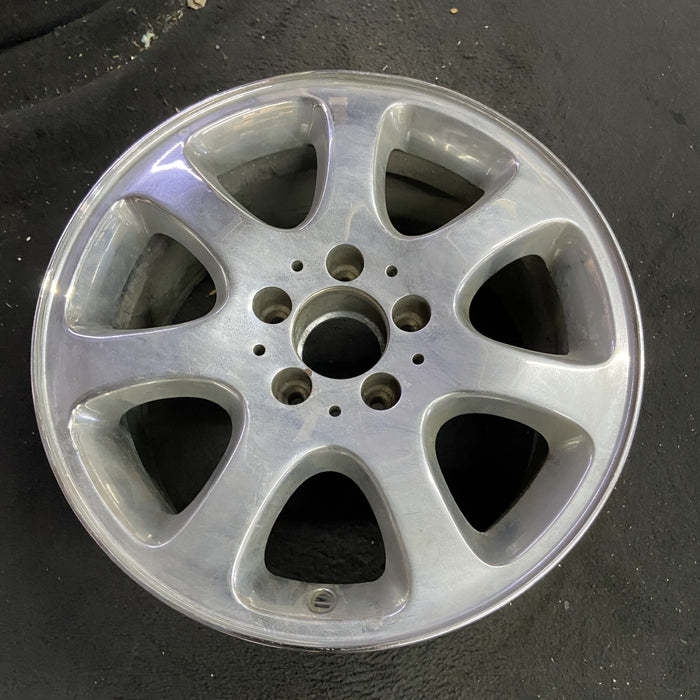 16" MERCEDES CLK 03 209 Type; CLK320 , 16x8 Original OEM Wheel Rim - Side Profile