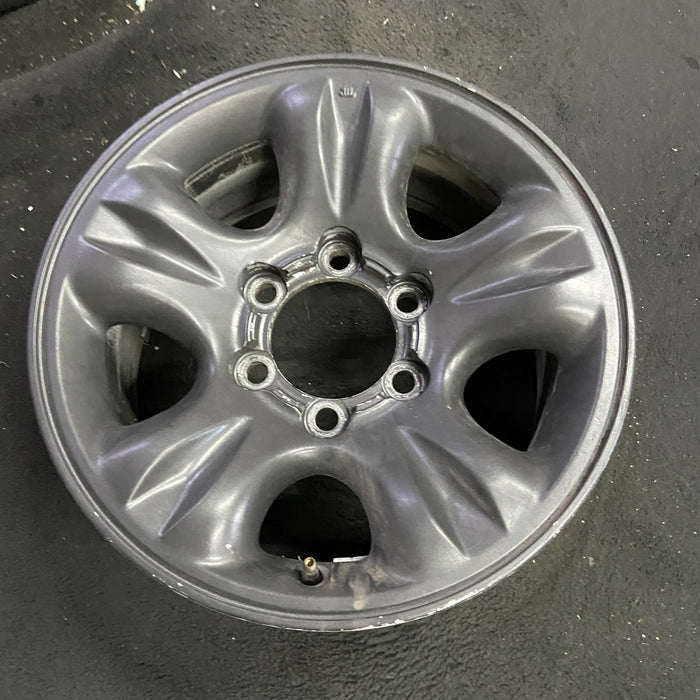 16" 4 RUNNER 01-02 16x7, alloy, 10 spoke Original OEM Wheel Rim - Side Profile