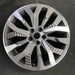 19" FORESTER 25 19x7.5 alloy 15 spoke machined face with black pockets Original - Front View