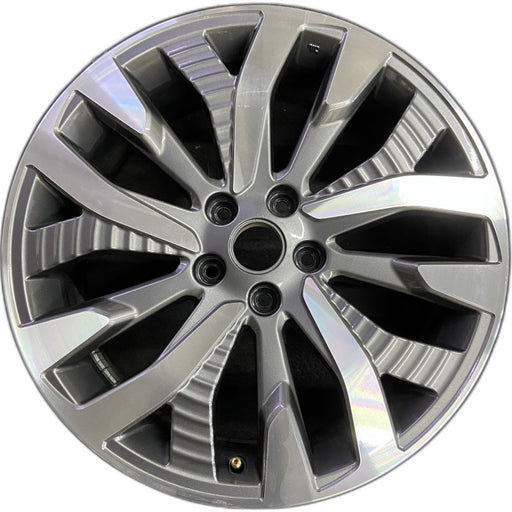 19" FORESTER 25 19x7.5 alloy 15 spoke machined face with black pockets Original - Front View