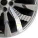 19" FORESTER 25 19x7.5 alloy 15 spoke machined face with black pockets Original - Close-Up Detail