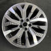 19" FORESTER 25 19x7.5 , , machined face with black pockets Original OEM Wheel - Angle View