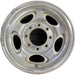 16" FORD E150 VAN 07-08 , aluminum, 5 ovals Original OEM Wheel Rim - Front View