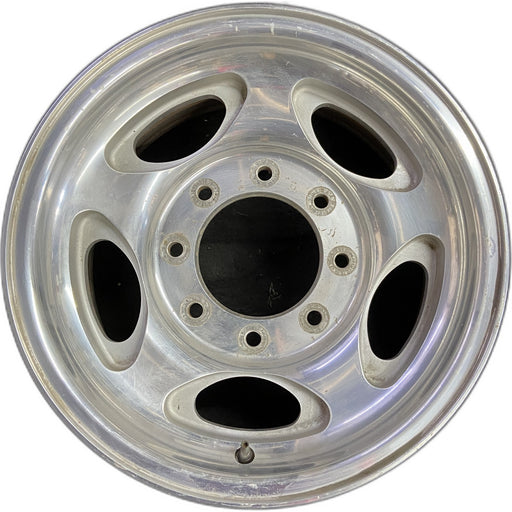 16" FORD E150 VAN 07-08 , aluminum, 5 ovals Original OEM Wheel Rim - Front View
