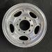 16" FORD E150 VAN 07-08 , aluminum, 5 ovals Original OEM Wheel Rim - Angle View