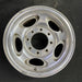16" FORD E150 VAN 07-08 , aluminum, 5 ovals Original OEM Wheel Rim - Angle View
