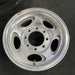 16" FORD E150 VAN 07-08 , aluminum, 5 ovals Original OEM Wheel Rim - Side Profile