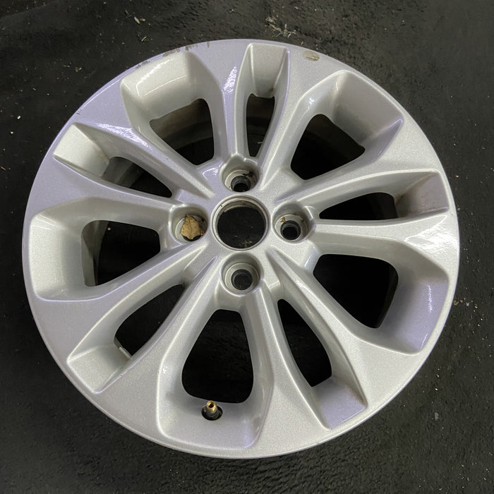 15" SPARK 19-22 15x6, aluminum, opt 5PN Original OEM Wheel Rim - Side Profile